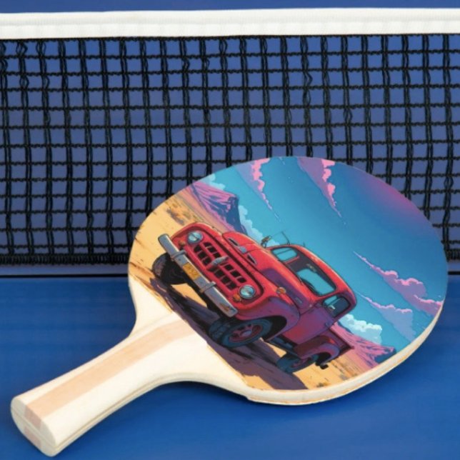 Klassisk amerikansk Pickup Pingis Paddle (Skapare uppladdad)