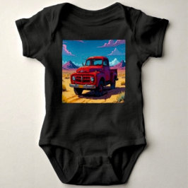 Klassisk amerikansk pickup t shirt