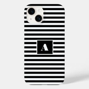 Klassisk Anpassningsbar initialer Black and White