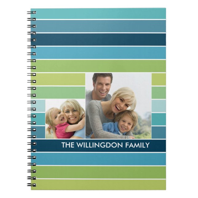 Klassisk anteckningsbok för Rand Med Spiral (Framsidan)