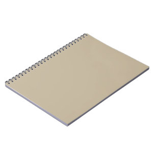 Klassisk anteckningsbok Minimalistisk beige Pr