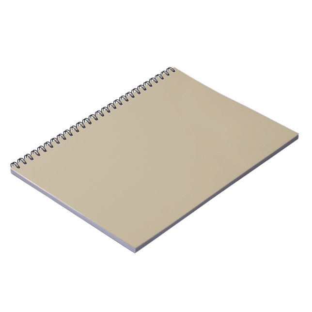 Klassisk anteckningsbok | Minimalistisk beige | Pr (Vänstra Sidan)