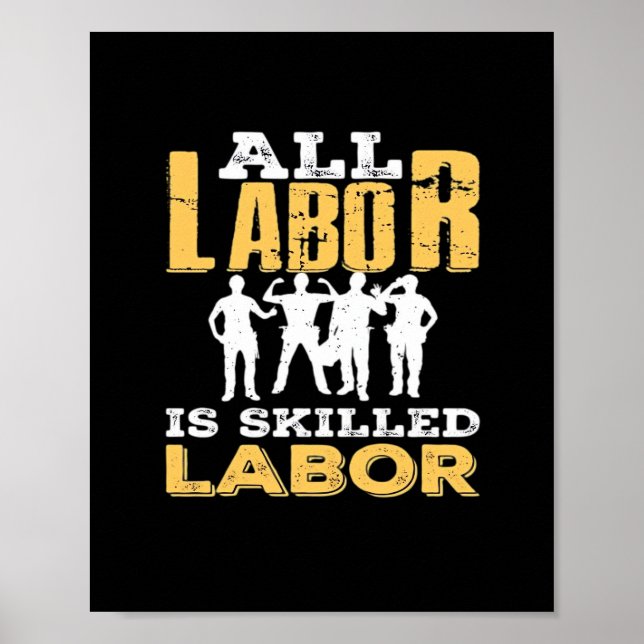 Klassisk arbetsdag - kompetent arbetskraft är inte poster (Framsidan)