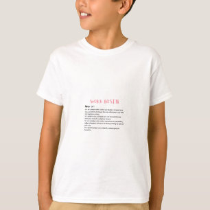 Klassisk arbetsuppgift t shirt