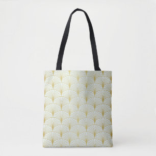 Klassisk Art Deco Sömlös Mönster. Geometric Styli Tygkasse