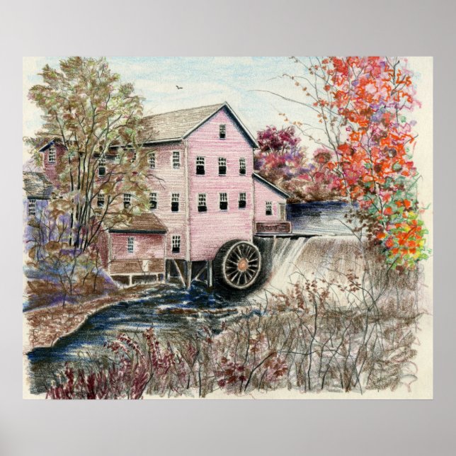 Klassisk artikel-9-poster Sketchbook Poster (Framsidan)