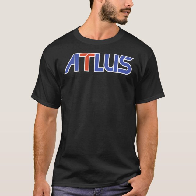 Klassisk ATLUS logotyp Classic T-Shirt (Framsida)