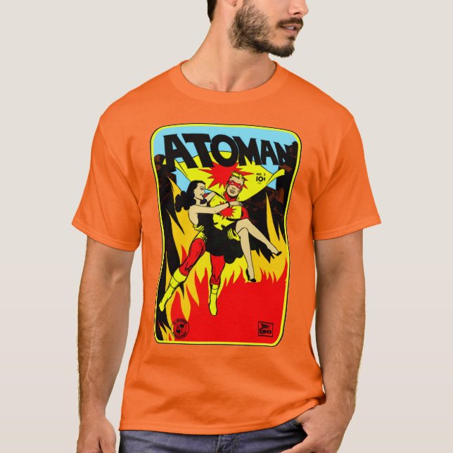 Klassisk ATOMAN T-Shirt 1940 (Framsida)