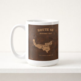 Klassisk åtta stats äventyrsarv kaffemugg