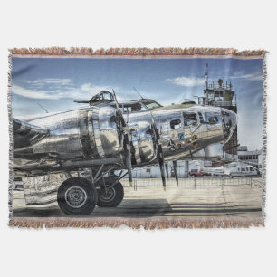 Klassisk b-17 wwii-bombare mysfilt