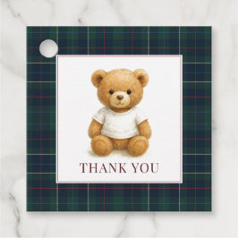 Klassisk babystövel för parfymeringspapper gåvor etiketter