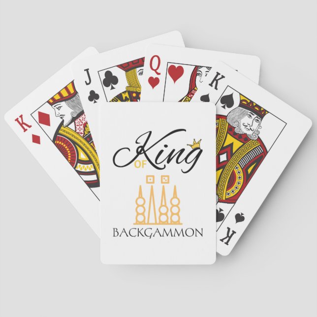 klassisk backgammon älskare casinokort (Baksidan)