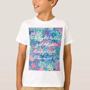 Klassisk barn t-shirt med stilren grafik