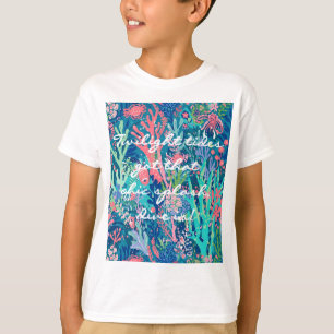 Klassisk barn t-shirt med stilren grafik