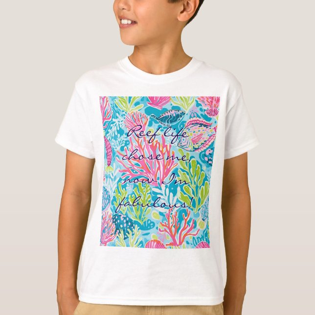 Klassisk barn t-shirt med stilren grafik (Framsida)