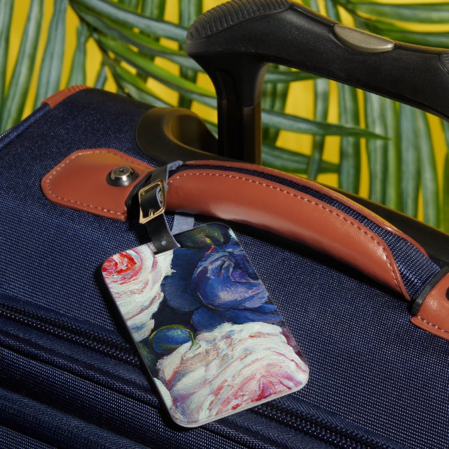 Klassisk Baroque Ro Blommigt Design Bagagebricka (Framsida Insitu 1)