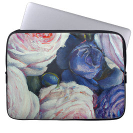 Klassisk Baroque Ro Blommigt Design Laptop Fodral