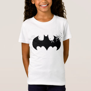 Klassisk Batman-Logotyp upplöst i Fladdermöss T Shirt