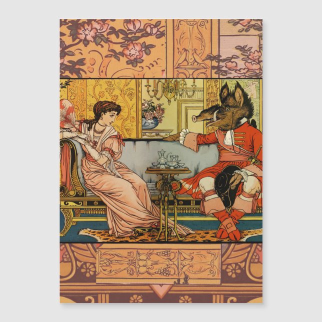 Klassisk Beast, stekfärgstecken (Framsida)