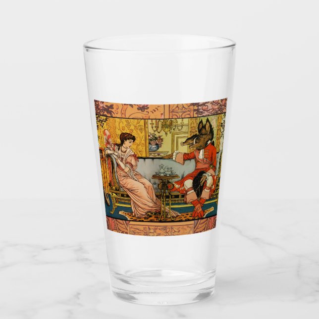 Klassisk Beast, stekfärgstecken Glaskopp (Framsida)