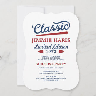 Klassisk Begränsad utgåva - populär födelsedag