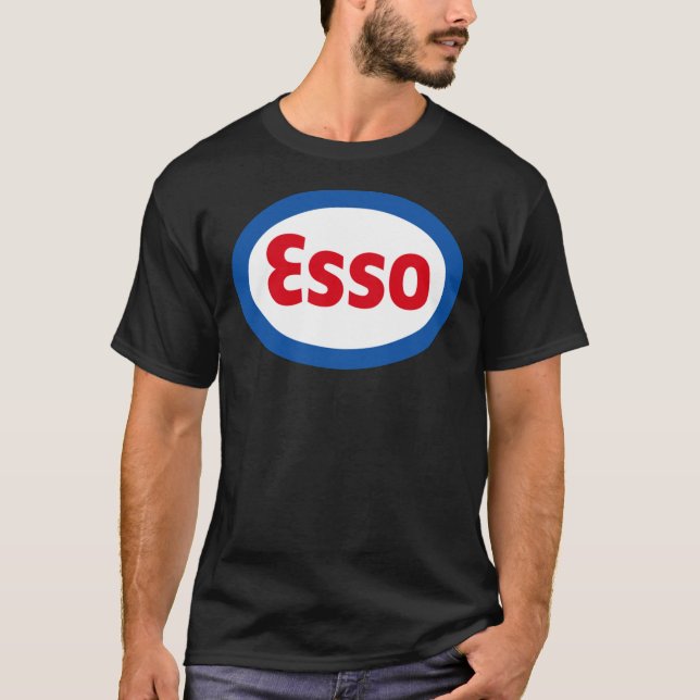 Klassisk bensin bensin bensin, dieselbränsle Logot T Shirt (Framsida)