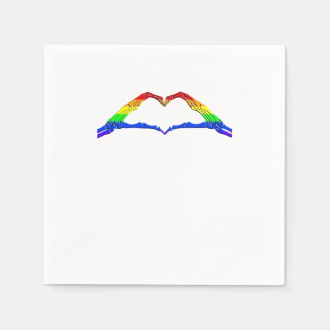 Klassisk benvävnad Händer Pappersservett (Framsidan)