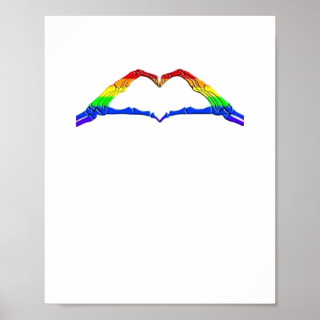 Klassisk benvävnad Händer Poster (Framsidan)