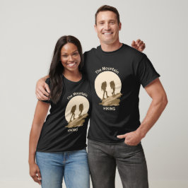 Klassisk Bergswandring T Shirt