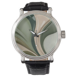 Klassisk bevakning i abstrakt av snyggt armbandsur