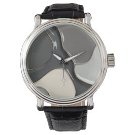 Klassisk bevakning i abstrakt av snyggt armbandsur