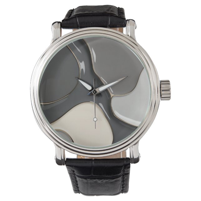 Klassisk bevakning i abstrakt av snyggt armbandsur (Framsida)