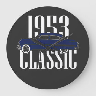 Klassisk bil 1953 stor klocka