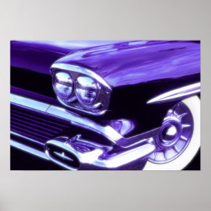 Klassisk bil: 1958 Chevrolet Poster