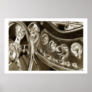 Klassisk bil 20 Poster utskrift