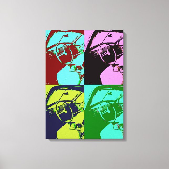 Klassisk bil canvastryck (Framsida)