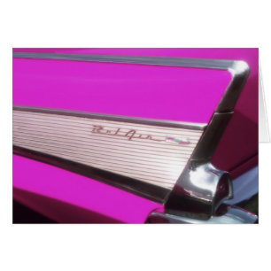 Klassisk bil: Chevrolet Bel Air Hälsningskort