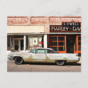 Klassisk bil-Gammala västern Vykort