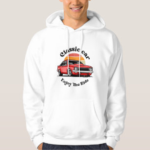Klassisk bil hoodie