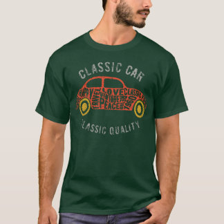 Klassisk bil Klassisk kvalitet retro T Shirt