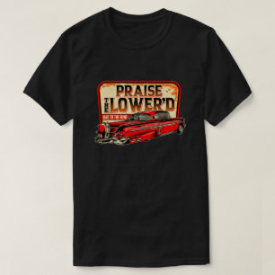 Klassisk bil Lovord Den Sänkta Vintage 50-Tals Bil T Shirt