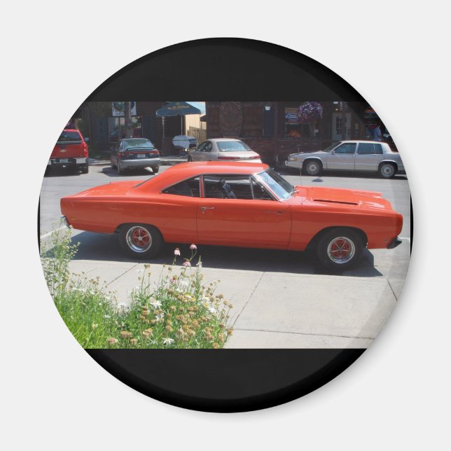 Klassisk bil magnet (Framsidan)