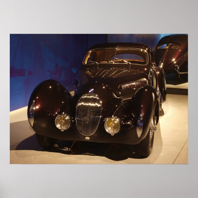 Klassisk bil poster (Framsidan)