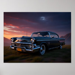Klassisk bil poster
