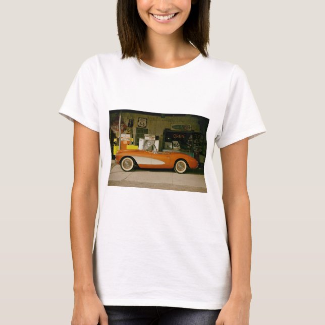 Klassisk Bil T-shirt (Framsida)