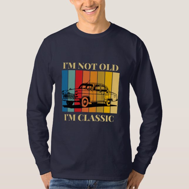klassisk bil t-shirt utgåva 02 (Framsida)