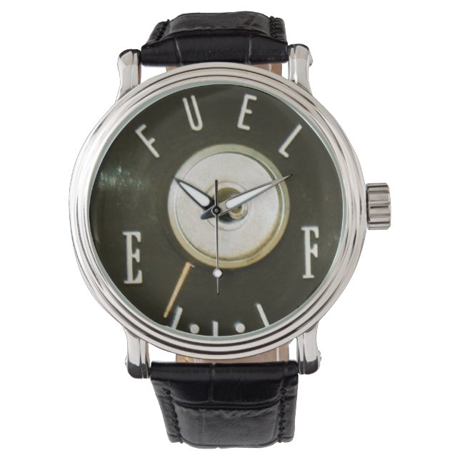 Klassisk bilbränslemätare 1963 armbandsur (Framsida)