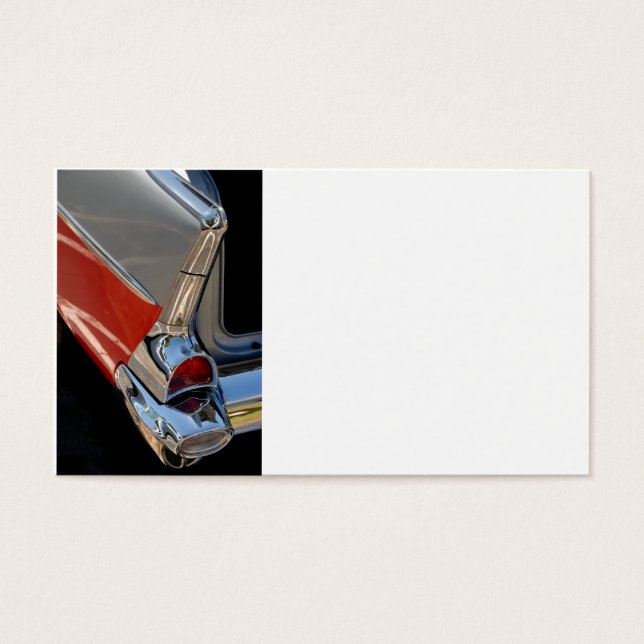 Klassisk bildesign visitkort (Framsidan)