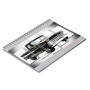 Klassisk bildobjekt för fotnotsbok anteckningsbok med spiral