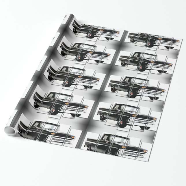 Klassisk bildobjekt för Papper figursättning Presentpapper (Utrullad)